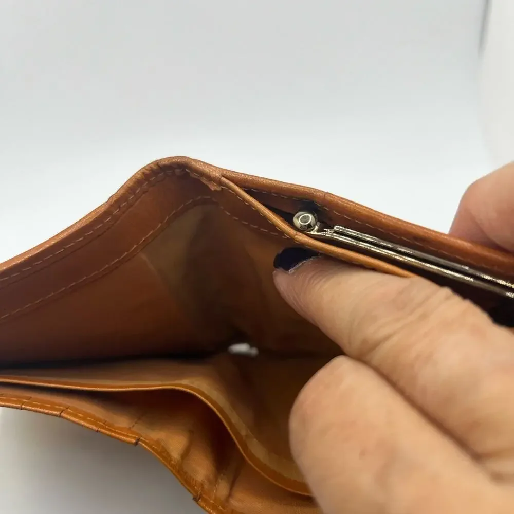 GUC Dior Red Trifold Wallet